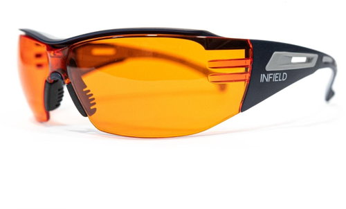 Infield glasses blocking 100% of blue and green light, Victor Bluecat 580 - Computer Glasses - Main image