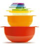 InnovaGoods COOK RAINBOWL Küchenutensilien Set - Knetschüssel