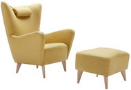 SITS Armchair with footstool Elsa - Armchair