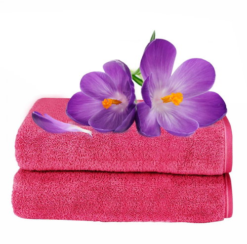 Interkontakt Bath towel 14 Fuxia, 100 × 150 cm - Bath Towel - Main image
