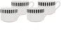 by inspire Set of 4pcs, Cup Grafico, 250ml - Set of Cups