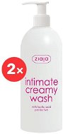 ZIAJA Intimate Hygiene Protection Cream with Lactic Acid 2 × 500 ml - Intimate Hygiene Gel