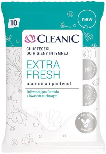 CLEANIC Intimate Intensive Care 10 pcs - Wet Wipes - Main image