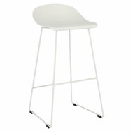 Barová židle Molly bílá vysoká - Barová židle