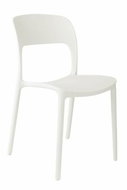 Židle Flexi bílá - Jídelní židle