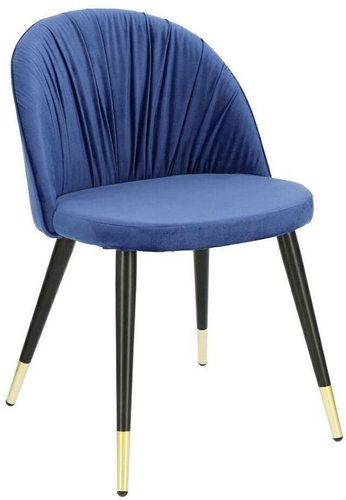 Židle Kotte Velvet modrá - Jídelní židle - Main image