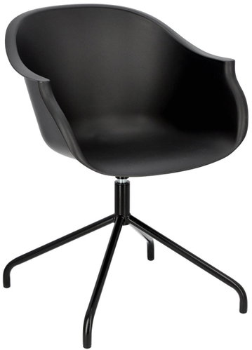 Židle Roundy Black - Jídelní židle - Main image