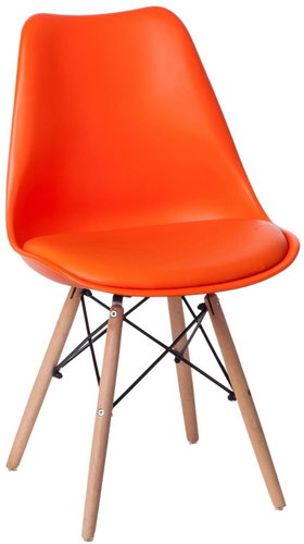 Židle Norden DSW PP oranžová - Jídelní židle - Main image