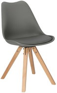 Židle Norden Star Square PP tmavě šedá - Jídelní židle