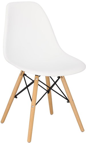 Židle Simplet P016W basic bílá - Jídelní židle - Main image