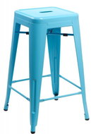 Barová stolička Paris 75cm modrá - Barová židle