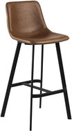 Barová židle Oregon PU brandy - Barová židle