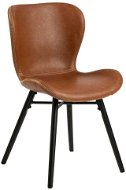 Židle Batilda Retro brandy/černá - Jídelní židle