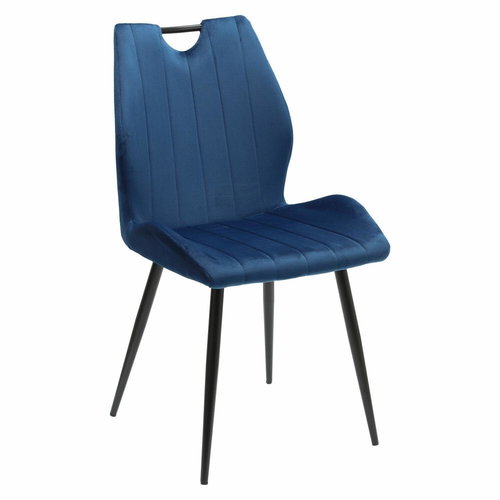 Židle Cozy VIC modrá - Jídelní židle - Main image