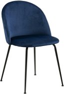 Stolička Louise tmavo modrá - Jedálenská stolička