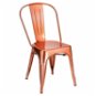 Jídelní židle židle Paris měď inspirovaná Tolix - Jídelní židle