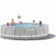 INTEX úszómedence Prisma Frame konstrukcióval 4,27 x 1,07m (szűrés, létra, szőnyeg, fedő) - Medence