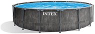 INTEX Bazén Greywood Premium, 457 × 122 cm, (filtrácia, rebrík, podložka, kryt) - Bazén