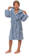 Interkontakt Children's bathrobe with hood Fog Blue 2 years - Bathrobe