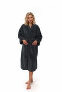 Interkontakt Dámský župan kimono Cool Gray S - Župan
