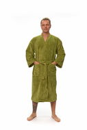 Interkontakt Pánský župan kimono Olive Green L - Župan