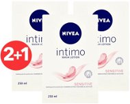 NIVEA Intimo Sensitive Feminine Wash Emulsion, 3× 250ml - Intimate Hygiene Gel
