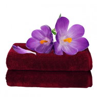 Interkontakt Towel 10 Bordeaux 100x150cm - Bath Towel