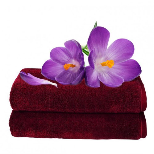 Interkontakt Towel 10 Bordeaux 100x150cm - Bath Towel - Main image