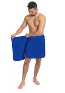 Interkontakt Men's Sauna Towel Navy Blue - Towel