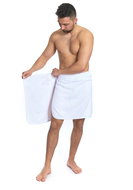 Interkontakt Men's Sauna Towel White - Towel