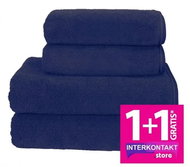 Interkontakt Sada ručníků 23 Dark Navy 1+1 - Ručník