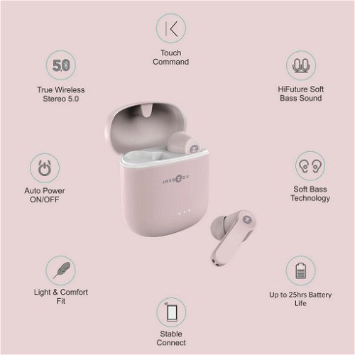 Smooth Shape Wireless - Powder Pink