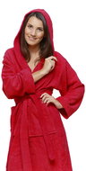Interkontakt Ladies Robe 21 Rosso Natale Robe Size L - Bathrobe