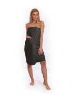 Interkontakt Women's sauna kilt Black Chocolate - Sauna kilt