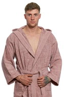 Interkontakt Men's bathrobe 41 Rosa Antico Bathrobe size L - Bathrobe