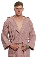 Interkontakt Men's bathrobe 41 Rosa Antico - Bathrobe