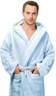 Interkontakt Men's robe 06 Azzurro Cielo - Bathrobe