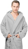 Interkontakt Men's robe 08 Grigio Ch. - Bathrobe