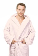 Interkontakt Men's robe 13 Rosa Confetto - Bathrobe