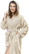 Interkontakt Women's bathrobe 01 Sabbia Bathrobe size S - Bathrobe
