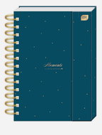 Interdruk Photo album B5 25 sheets, metallic navy blue - Photo Album