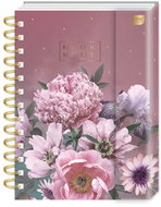 Interdruk Photo album B5 25 sheets, metallic flowers - Photo Album