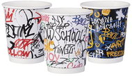 Intertan SA Tessera Kelímek papírový Graffiti mix 220 ml, 25 ks - Drinking Cup