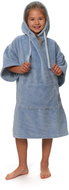 Interkontakt Baby surf poncho, 60 × 80 cm, Fog Blue - Bathrobe