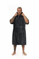 Interkontakt Surf poncho, 80 × 115 cm, Cool Grey - Bathrobe