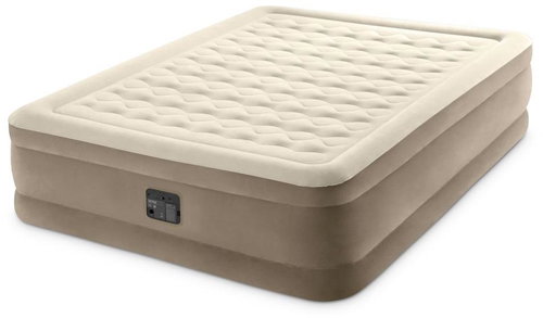 INTEX Air Bed Ultra Plush 152 × 203 × 46 Queen - Air Mattress - Main image