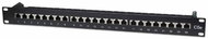 INTELLINET Patch Panel 24 Stp C5 black - Patch Panel