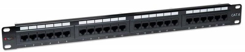 TECHLY Patch Panel 24 Utp C6 - Patch Panel - Main image