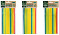 Intertan SA Tessera Flexibilní papírová brčka průměr 6 mm, 5 barev, 3 × 25 ks - Straw
