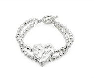 Intrigue Bracelet with heart 58633 - Bracelet